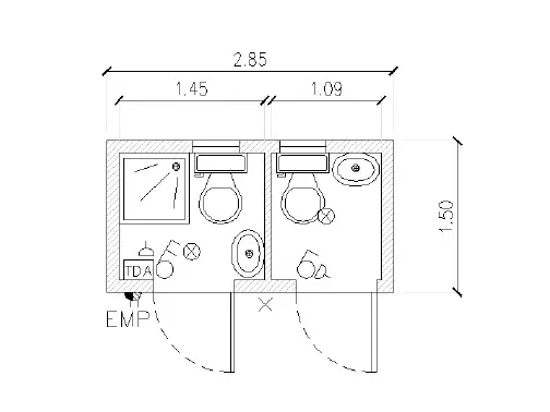 linea-economica-modulo-banos-10-plano
