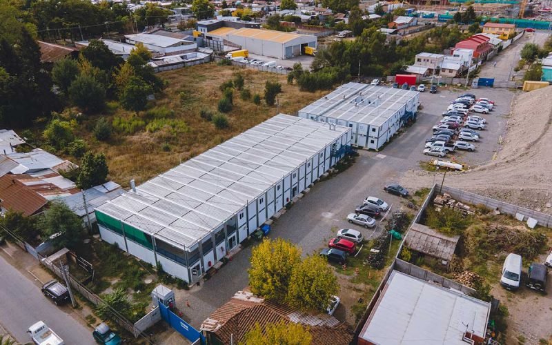 Instalaciones de faena para Hospital de Chillán